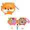 Mini gentuta in forma de animalut cu accesorii, Polly Pocket, Fox, HRD39