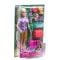 Set papusa cu 2 animalute din jungla, Barbie, Wildlife Rescuer, HRG50