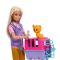 Set papusa cu 2 animalute din jungla, Barbie, Wildlife Rescuer, HRG50