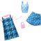 Set de haine si accesorii pentru papusi, Barbie, HRH45