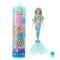 Papusa surpriza, Barbie, Color Reveal, Mermaid, 6 surprize, HRK12