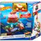 Set de joaca cu masinuta, Hot Wheels, Downtown Ice Cream Swirl, HTN77