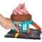 Set de joaca cu masinuta, Hot Wheels, Downtown Ice Cream Swirl, HTN77