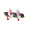 Set 4 mini skateboarduri si 2 perechi pantofi, Hot Wheels, HVM14