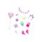 Set accesorii cu pantofi si gentuta, Barbie, HWV73