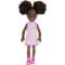 Papusa Barbie Chelsea, Purple Floral Dress, HXM96