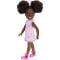 Papusa Barbie Chelsea, Purple Floral Dress, HXM96