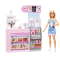 Set de joaca cu papusa Barbie, Coffee Shop, HXN94