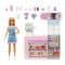 Set de joaca cu papusa Barbie, Coffee Shop, HXN94