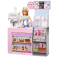 Set de joaca cu papusa Barbie, Coffee Shop, HXN94