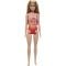 Papusa Barbie, La plaja in costum de baie, Palm Tree, HXX48
