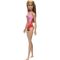 Papusa Barbie, La plaja in costum de baie, Palm Tree, HXX48