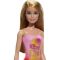 Papusa Barbie, La plaja in costum de baie, Palm Tree, HXX48