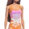Papusa Barbie, La plaja in costum de baie, Tropical Pink, HXX50