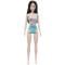 Papusa Barbie, La plaja in costum de baie, Tropical Blue, HXX51