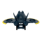 Mini vehicul din metal, Fisher Price, Batwheels, Batwing The Bat Plane, 1:55, HYB67