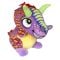 Jucarie de plus Noriel, Dragon cu creasta, Multicolor, 40 cm