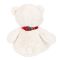 Jucarie de plus, Noriel Plush, Urs polar cu fular, 35 cm