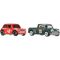 Set 2 masini metalice, Hot Wheels, Morris Mini si Austin Mini Pickup, JBK97