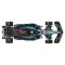Masinuta metalica de curse, Hot Wheels, Formula 1, Mercedes-Benz 2024 (#63), JBM18