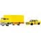 Transportator cu masinuta Hot Wheels, 1972 Toyota Corolla Levin si Sakura Sprinter, JBM34