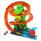 Set de joaca cu pista si masina, Hot Wheels, T-Rex Blaze Battle, JBM73