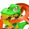 Set de joaca cu pista si masina, Hot Wheels, T-Rex Blaze Battle, JBM73