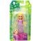 Papusa mini, Disney Princess, Rapunzel, 9 cm, JBX42