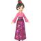 Papusa mini, Disney Princess, Mulan, 9 cm, JBX53