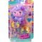 Set de joaca cu papusa si accesorii in gentuta, Polly Pocket, Cozy Dreamland Lamb, JCB15