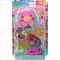 Set de joaca cu papusa si accesorii in gentuta, Polly Pocket, Glitter Island, JCB16