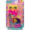 Set de joaca cu papusa si accesorii in gentuta, Polly Pocket, Kitty Popsicle, JCB17