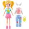 Mini papusa cu haine de schimb Polly Pocket, JCB21