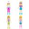 Set 2 papusi cu haine si accesorii, Polly Pocket, JCB23
