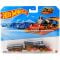 Set tren cu vagon, Hot Wheels, Track Fleet, Nitro Rail, JCM60