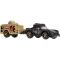 Set camion cu remorca, Hot Wheels, Track Fleet, Porsche 911 Off-Roader, JCM65