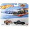 Set camion cu remorca, Hot Wheels, Track Fleet, Porsche 911 Off-Roader, JCM65