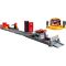 Set de joaca cu masinuta Disney Cars, Piston Cup Jump and Stunt Runway, JDJ02