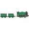 Locomotiva motorizata cu 2 vagoane, Thomas and Friends, Classic Flying Scotsman, JFV75