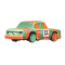 Masinuta din metal, Disney Cars, High Impact, Alto Impacto, JGP03