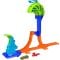 Set de joaca cu masinuta, Hot Wheels, Stunt Tracks, Power Launch Champion, JHK75