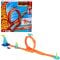 Set de joaca cu masinuta, Hot Wheels Stunt Track, Loop Flag Finish, JHK77