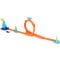 Set de joaca cu masinuta, Hot Wheels Stunt Track, Loop Flag Finish, JHK77