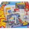 Set de joaca cu masinuta, Hot Wheels, Downtown, Police Tower, JHL74