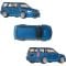 Set 2 masini metalice, Hot Wheels, Car Culture, 2005 Mitsubishi Lancer Evolution IX Wagon si 2004 Subaru Forester STI, JHW46
