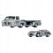 Transportator cu masinuta Hot Wheels, Car Culture Team Transport, Mercedes-Benz 300 SLR si Mercedes-Benz Renntransporter, JHX90