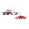 Transportator cu masinuta Hot Wheels, Car Culture Team Transport, 66 Chevrolet Corvair Yenko Stinger si 72 Chevy Ramp Truck C, JHX91
