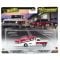 Transportator cu masinuta Hot Wheels, Car Culture Team Transport, 66 Chevrolet Corvair Yenko Stinger si 72 Chevy Ramp Truck C, JHX91