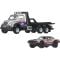 Transportator cu masinuta Hot Wheels, Car Culture Team Transport, 67 Off Road Tout-Terrain Camaro si Terra-Torque, JHX93