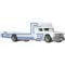 Transportator cu masinuta Hot Wheels, Car Culture Team Transport, Volkswagen Corrado VR6 si Retro Rig, JHX95